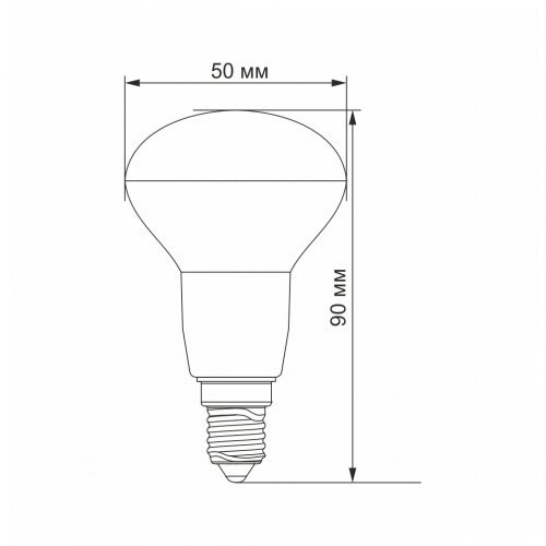 LED лампа Videx R50e 6W E14 3000K VL-R50e-06143