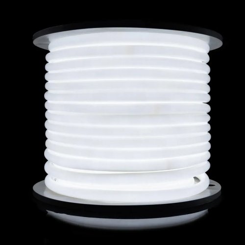 Світлодіодний неон Prolum круглий RN SMD2835 D15 120шт/м 10W/м IP68 220V білий 160015
