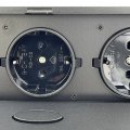 Розетка мебельная тройная ORNO 16А IP20 с заземлением черный OR-GM-9032(GS)/B 48-99-84