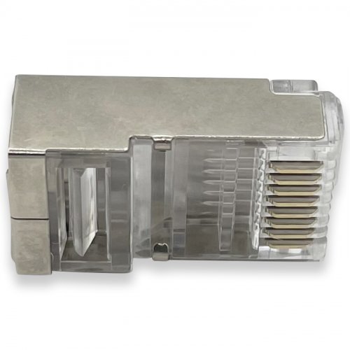 Конектор Gear RJ-45 САТ.5E екранований 8P8C FTP 100шт GC-FTPC5E8P8CRJ45-100
