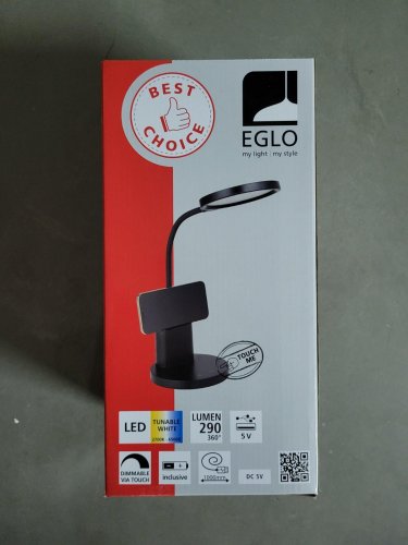 Настільна LED лампа Eglo REHAMNA акумуляторна 2.1W 1500mAh USB  5V 2700-6500K 75724