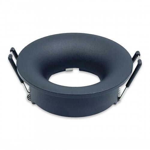 Светильник точечный Biom  под лампу MR16 GU5.3 встраиваемый круг черный SP-13R-B-AL