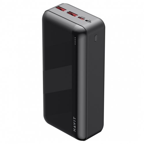 Портативное зарядное устройство (повербанк) HAVIT HV-HK403 Black 30000mAh