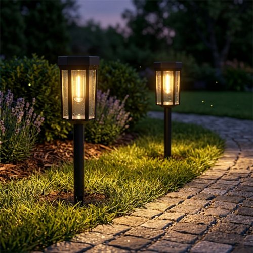 LED светильник садово-парковый Lebron L-SL-18500 на солнечной батарее 3000K IP44 15-17-36