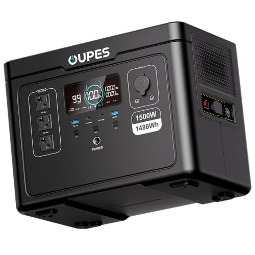 Портативная зарядная станция Oupes 1500W 1488Вт/ч S015