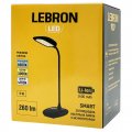 Настільна LED лампа акумуляторна Lebron L-TL-7706WH гнучка 5W 3000-6500K чорний 15-13-51 Настільна LED лампа акумуляторна Lebron L-TL-7706WH гнучка 5W 3000-6500K чорний 15-13-51