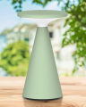 Настільна LED лампа Goldlux Paros акумуляторна вулична 1.8W 2700K IP44 USB зелена 329974