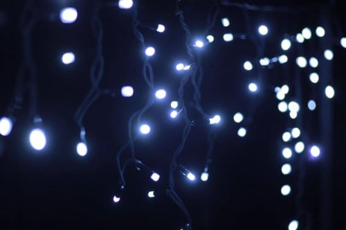 LED гірлянда Lumion Icicle light 90шт 2х0.5м білий Flicker