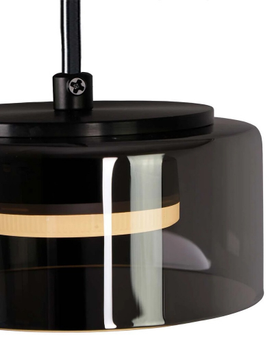 Підвісний світильник Goldlux Ofelia GX53 4x10W 4000K чорний 331304