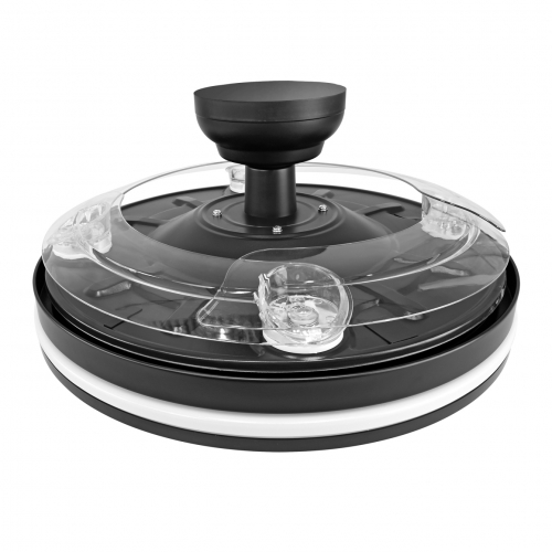 LED светильник Videx CLF01 60W 3000/4200/6000K с вентилятором черный VL-CLF01-60CB