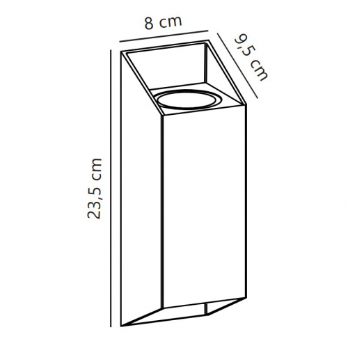 Вуличний світильник Nordlux Nico GU10 IP54 під 2 лампи антрацит 2218221050