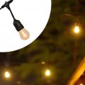 Вулична гірлянда на сонячній батареї Goldlux Party 2700K IP44 з лампочками 328656
