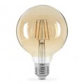 Світлодіодна лампа Titanum Filament G95 6W E27 2200K бронза TLFG9506272A