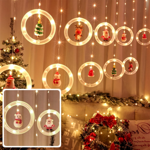 Led гірлянда Lebron L-CL-3103 штора 145LED 2.7х0.5м IP20 USB пульт ДК жовтий 15-18-76