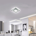 Світлодіодна люстра акрилова Eurolamp квадратна A62 90W 3000K-6500K LED-ALS-90-A62