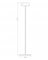 Торшер Goldlux Trypolis LED аккумуляторный 2W 2700K IP44 USB уличный 329929 Торшер Goldlux Trypolis LED аккумуляторный 2W 2700K IP44 USB уличный 329929