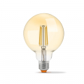 LED лампа Videx Filament G95 7W 2200K E27 с диммером VL-G95FAD-07272