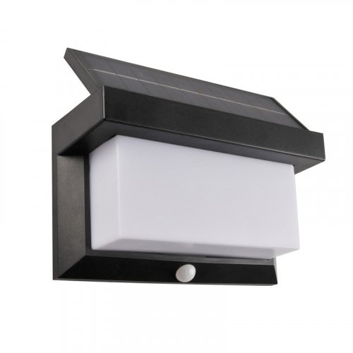 LED светильник уличный Goldlux Tony Pir на солнечной батарее 6500К IP44 с датчиком движения 325464