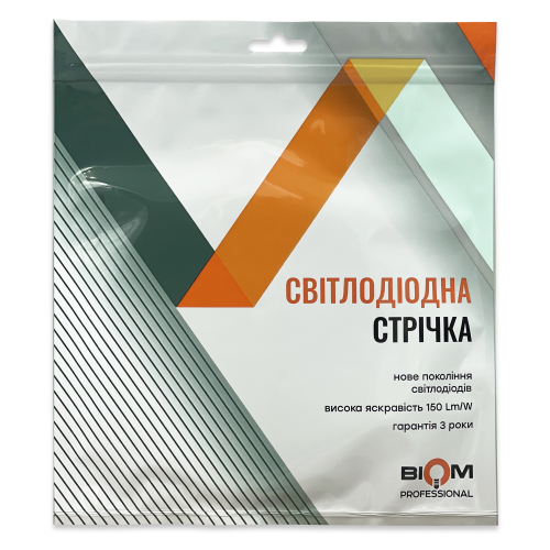 LED стрічка Biom Professional COB 400шт/м 7W/м IP33 24V (6000-6500K) BPS-G4-24-3-COB-400-CW-20 27351 LED стрічка Biom Professional COB 400шт/м 7W/м IP33 24V (6000-6500K) BPS-G4-24-3-COB-400-CW-20 27351