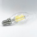 Світлодіодна LED лампа Horoz Filament свічка на вітрі FLAME- 6 6W E14 2700K 001-014-0006-010