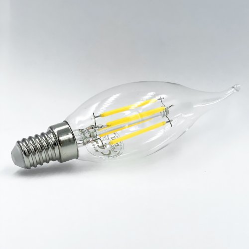 LED лампа Horoz Filament свеча на ветру FLAME-6 6W E14 2700K 001-014-0006-010