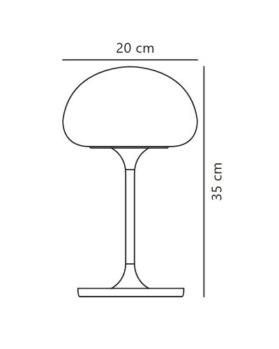Настільна LED лампа Nordlux Sponge акумуляторна вулична 4.8W 2700K IP44 сірий 2320715010