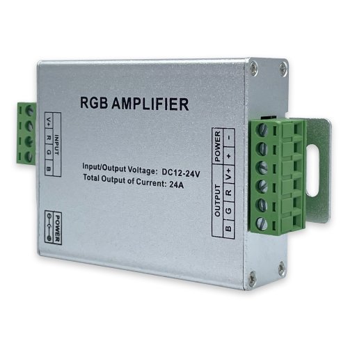 Усилитель RGB LT 288w 24А 12-24V для светодиодной ленты 72002 Усилитель RGB LT 288w 24А 12-24V для светодиодной ленты 72002