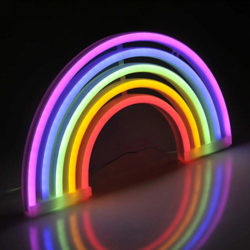 Настольная LED лампа Goldlux Neon Rainbow 3W IP20 USB 327130