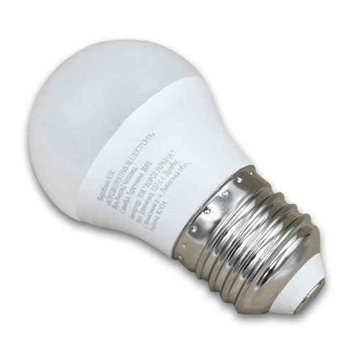 Світлодіодна LED лампа Horoz кулька ELITE-6 6W E27 6400K 001-005-0006-041