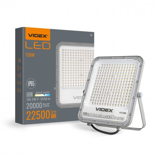 LED прожектор Videx Premium F2 150W 5000К VL-F2-1505G