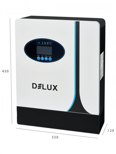 Инвертор Delux NKH-3KW 3000Вт гибридный солнечный с функцией заряда 90021794