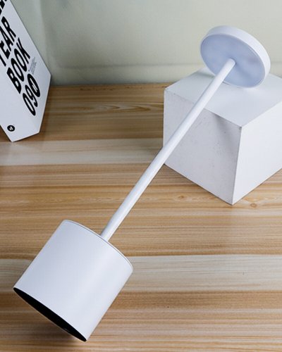Настольная LED лампа аккумуляторная Kloodi 5W 2700K/4000K/6500K IP20 белый TA-5V UNO CCT WH