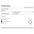 Точечный светильник Azzardo Adamo NC1825-M-WH