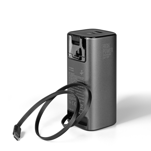 Портативний зарядний пристрій (повербанк) Videx 20000mAh 130W +Display VPB-350-G