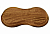 Подрозетник RE деревянный «Лакированный дуб» Двухпостовой
