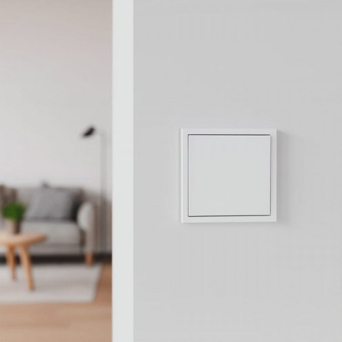 Выключатель Ardero EV141-W Soft белый 9077