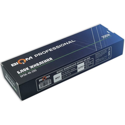 Блок живлення Biom Professional 200W 48V 4.18A IP20 BPDK-48-200 28020