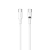 Кабель з'єднувальний зарядний HAVIT USB-C - USB-C PD100W 5A 1м White HV-CB6280
