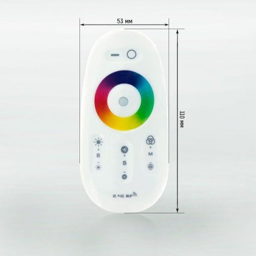 Контроллер с пультом Biom RF RGB 30А 360W 30А-2.4G-Touch белый 10033