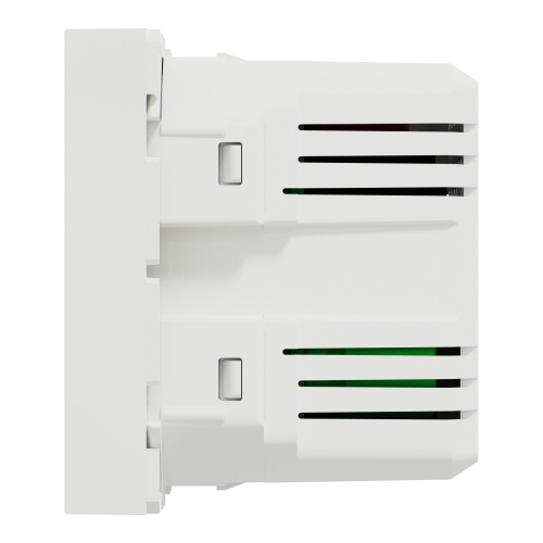 Двойная USB розетка A+C Schneider Unica New белая NU301818