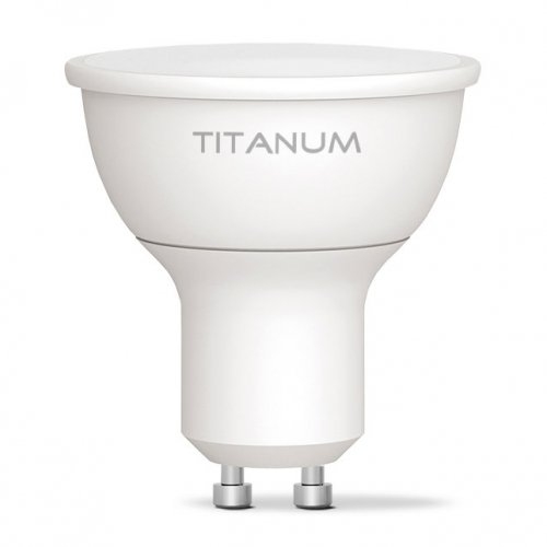 Світлодіодна LED лампа Titanum MR16 6W GU10 4100K TLMR1606104