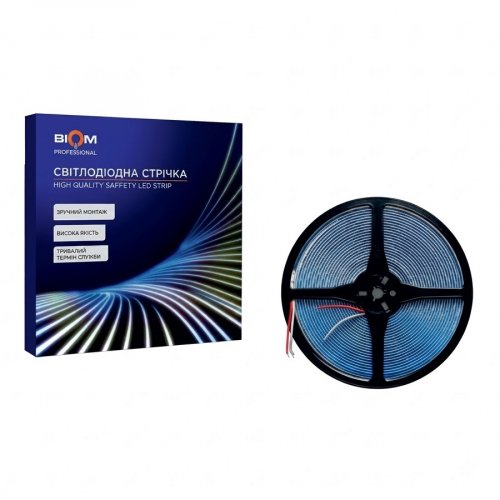 LED лента Biom Professional T-COB 288шт/м 11.5W/м IP20 230V (4000-4500) BPS-G4-230-TCOB-288-85-NW 28475
