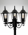 Уличный светильник Goldlux LIGURIA E27 IP43 черный 313423
