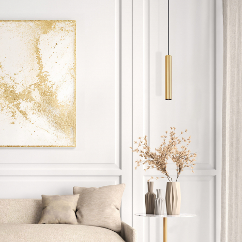 Подвесной светильник Goldlux Lungomare GU10 золото 326140