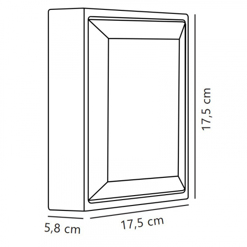 LED світильник вуличний Nordlux Oliver 9W 2700K IP65 2218251003