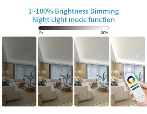 Пульт д/у Prolum Wi-Fi 5в1 15A TOUCH TUYA HomeLink 404016