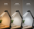 Настільна LED лампа ElectroHouse FocusPro 15Вт 3000К/4000К/6000К струбцина чорний EH-LMT-15B Настільна LED лампа ElectroHouse FocusPro 15Вт 3000К/4000К/6000К струбцина чорний EH-LMT-15B