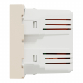 Розетка USB, 2-местная, 5В/2100мА, Schneider Unica New бежевый NU341844