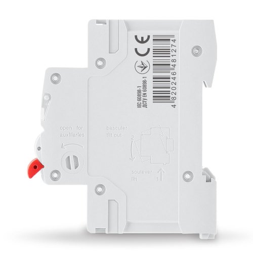 Автоматический выключатель Videx RESIST RS4 3п   6А С 4,5кА VF-RS4-AV3C06