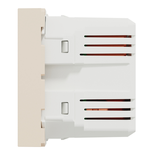 Розетка USB, 2-місна, 5В/2100мА, Unica New бежевий NU341844